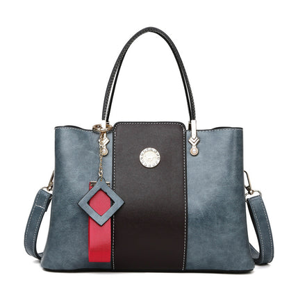 Three-layer Soft Leather Shoulder Messenger Bag GO Buy