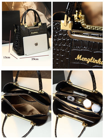 Fashion Print Atmospheric Light Luxury Handbag GO Buy
