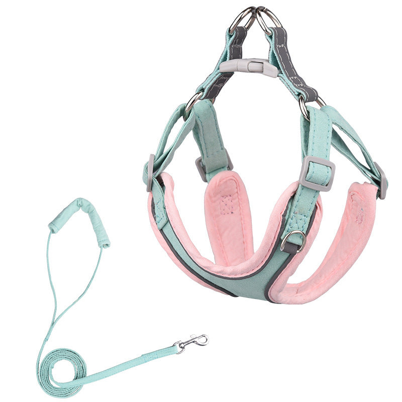 Adjustable Dog Harness And Comfortable Pet Leash Gobuy Fashion