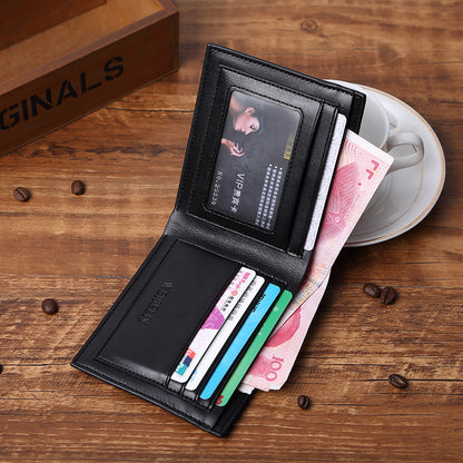 Men's Fashionable Casual Crocodile Print Wallet GO Buy