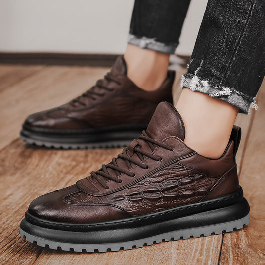 Men's Business Casual Non-slip Leather Shoes GO Buy