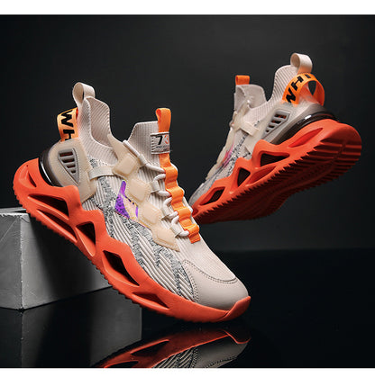 Men Sneakers Cool Wave Sole Sport Running Shoes GO Buy