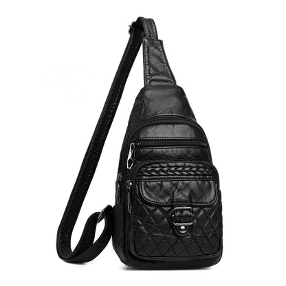 Fashionable Western Style PU Soft Leather Ladies Shoulder Bag GO Buy