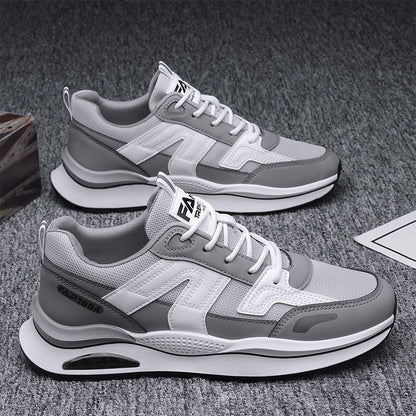 New Casual Running Tourism Thick Bottom Heightened Sneakers Men's Gobuy Fashion