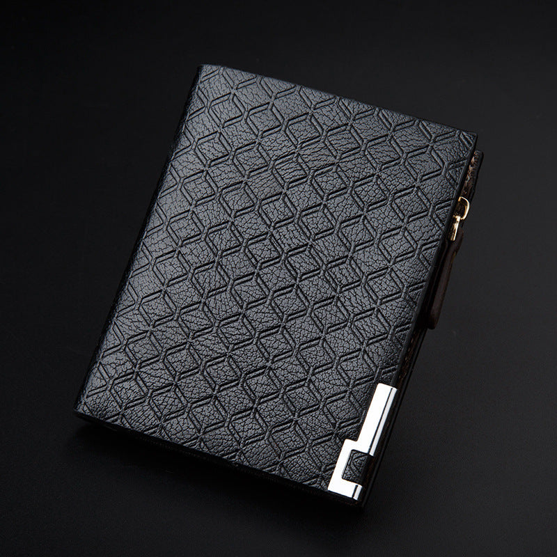 Multifunctional Zipper Business Youth Card Case Student Wallet GO Buy