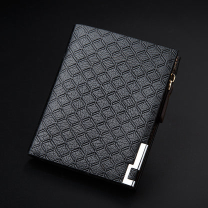 Multifunctional Zipper Business Youth Card Case Student Wallet GO Buy