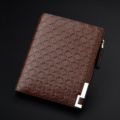 Multifunctional Zipper Business Youth Card Case Student Wallet GO Buy