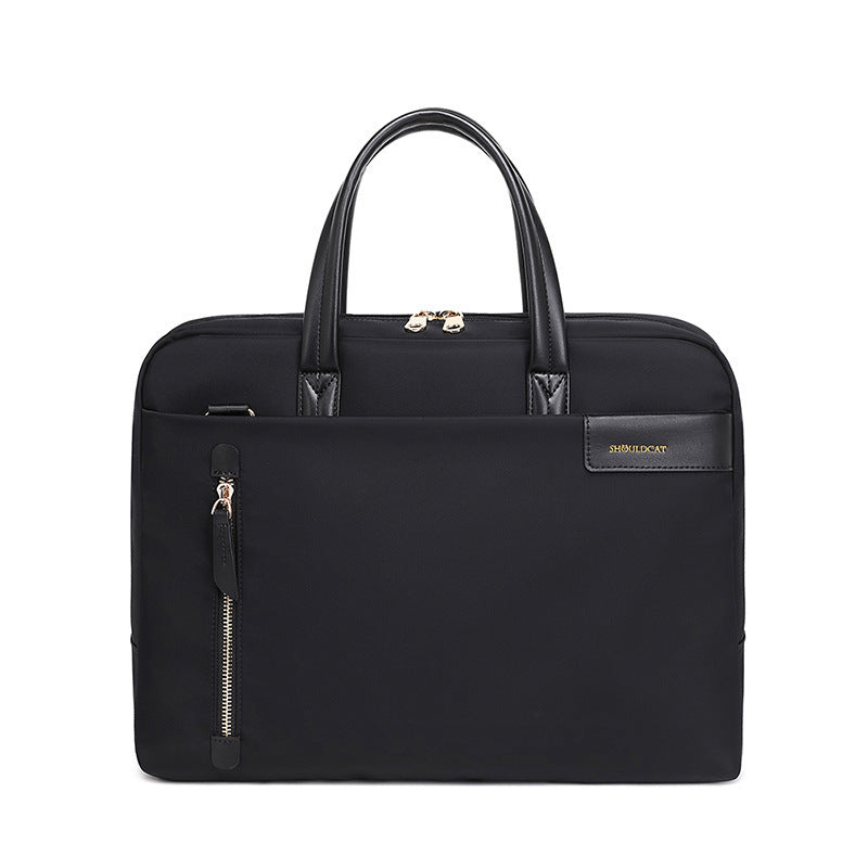 Business Women's Retro Briefcase Nylon Laptop Bag GO Buy