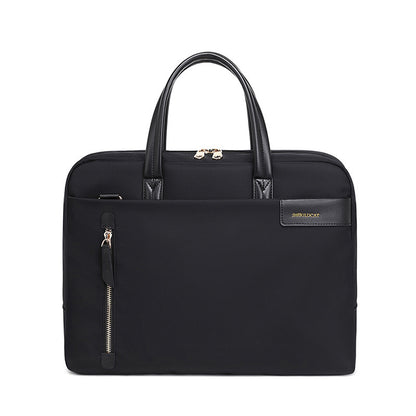 Business Women's Retro Briefcase Nylon Laptop Bag GO Buy