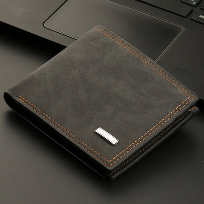Men's Wallet Multifunctional Wallet Wallet Fashion Short Style GO Buy