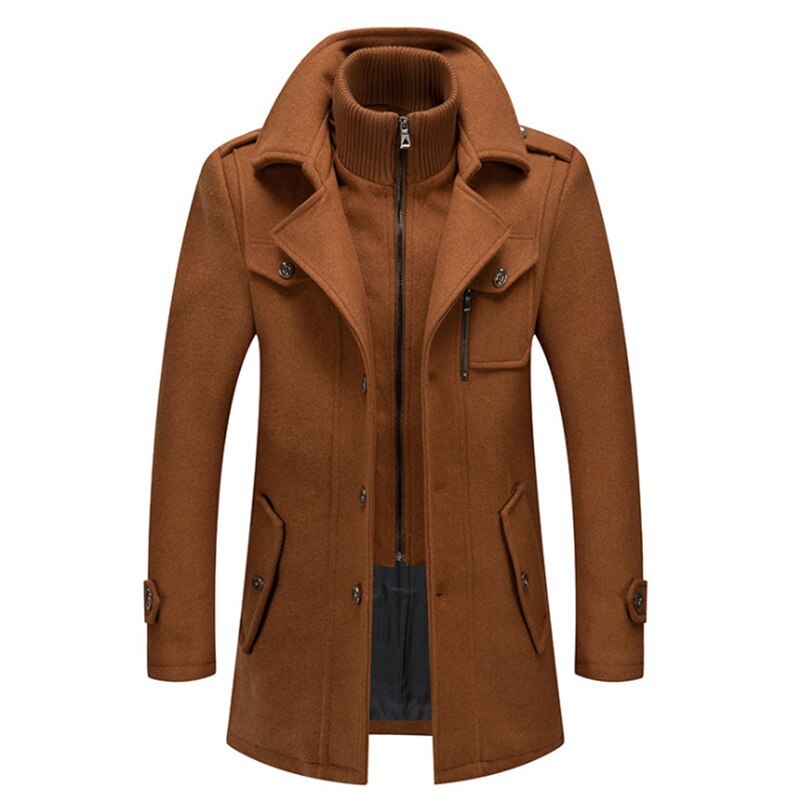 Cold-resistant Plus Cotton Woolen Men's Jacket GO Buy