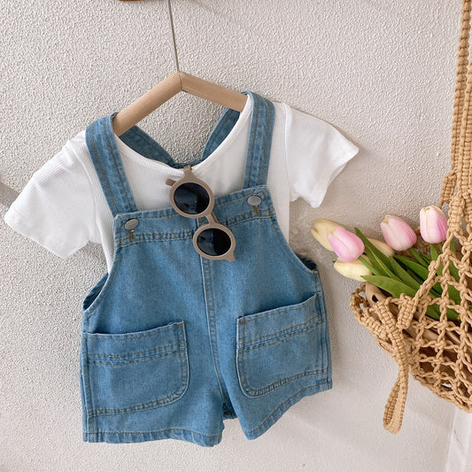 Boys And Girls Baby Korean Style Casual Pants Foreign GO buy