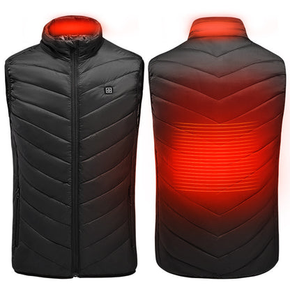 Smart Heating Vest Male Heating Clothing Electric Heating Vest GO Buy