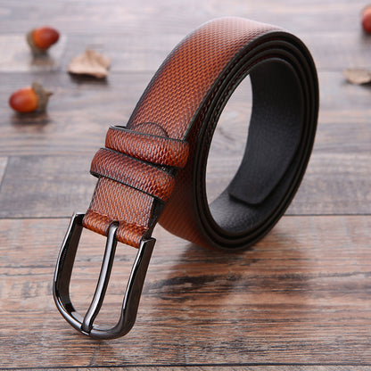Fashion Men's Business Belt Creative Gift Belt GO Buy