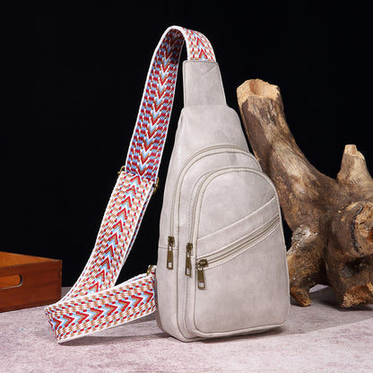 European And American Retro Casual Solid Color Women's Cross-body Bag GO Buy