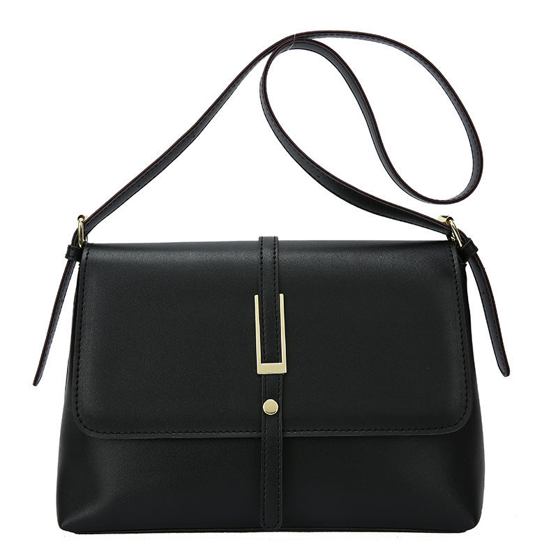 Retro Solid Color One-shoulder Western Style Messenger Bag GO Buy