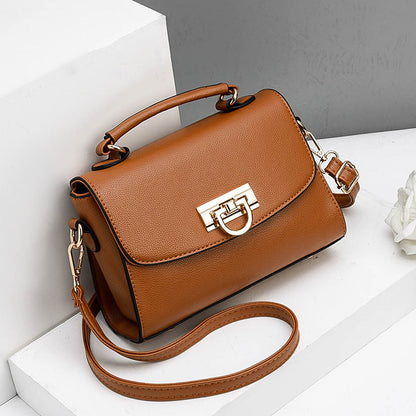 Single Shoulder Messenger Bag Simple Ladies Portable Small Square Bag GO Buy