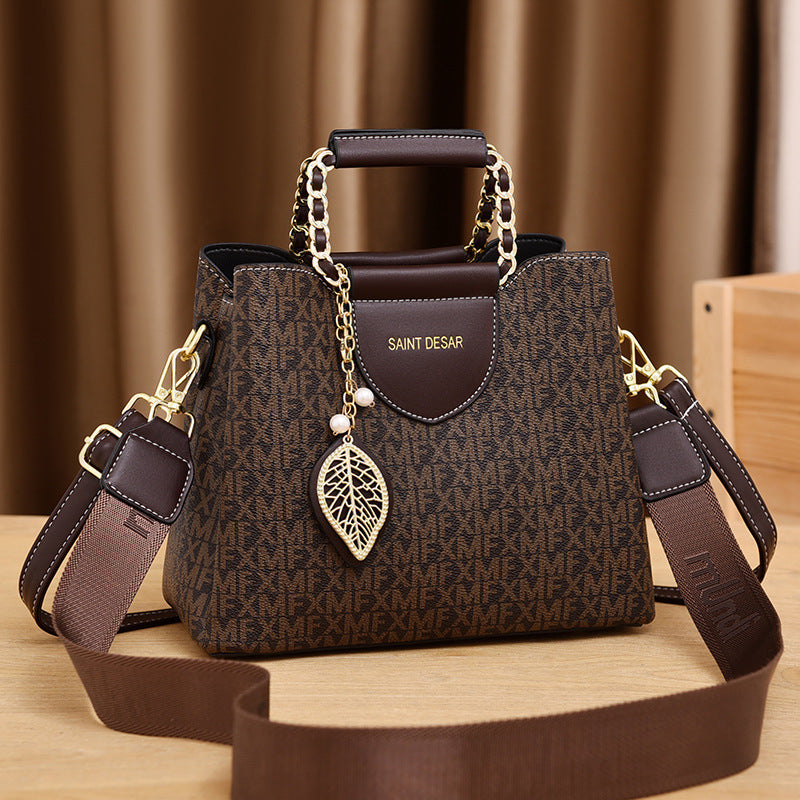 Women's Vintage Fashion Print Handbag GO Buy