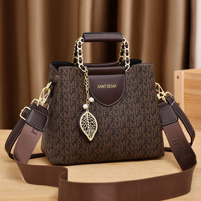 Women's Vintage Fashion Print Handbag GO Buy