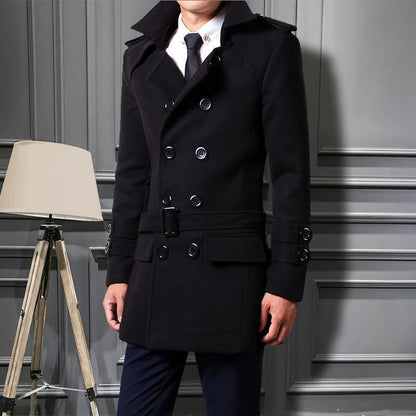 Men's Duster Slim Fit Korean Fashion GO Buy