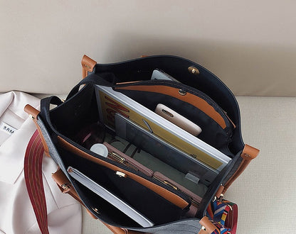 Large-capacity One-shoulder Messenger Bag Handbag Trendy GO Buy