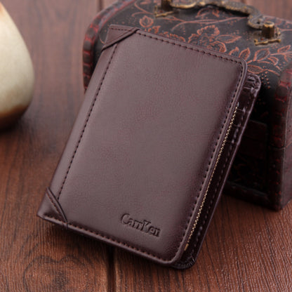 Men's Wallet Short Retro Frosted Card Holder GO Buy