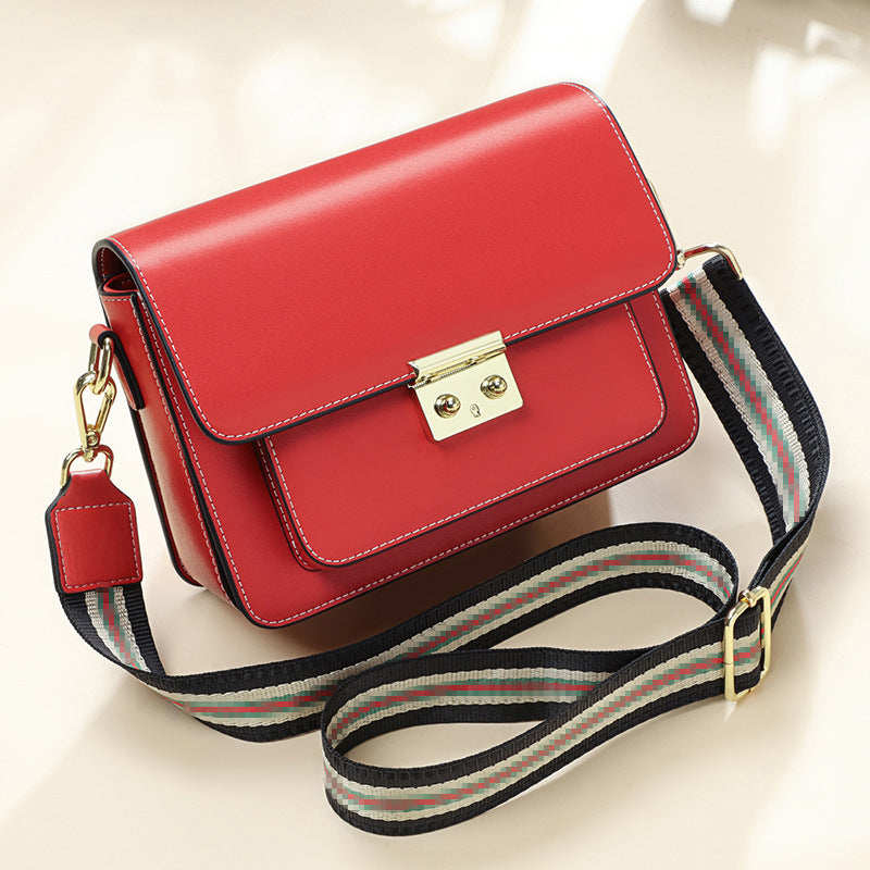 Genuine Leather Fashion One-shoulder Messenger Handbag GO Buy
