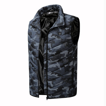 Smart Heating Vest Male Heating Clothing Electric Heating Vest GO Buy