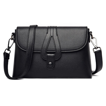 Button Fashion Lady's Diagonal Shoulder Bag GO Buy