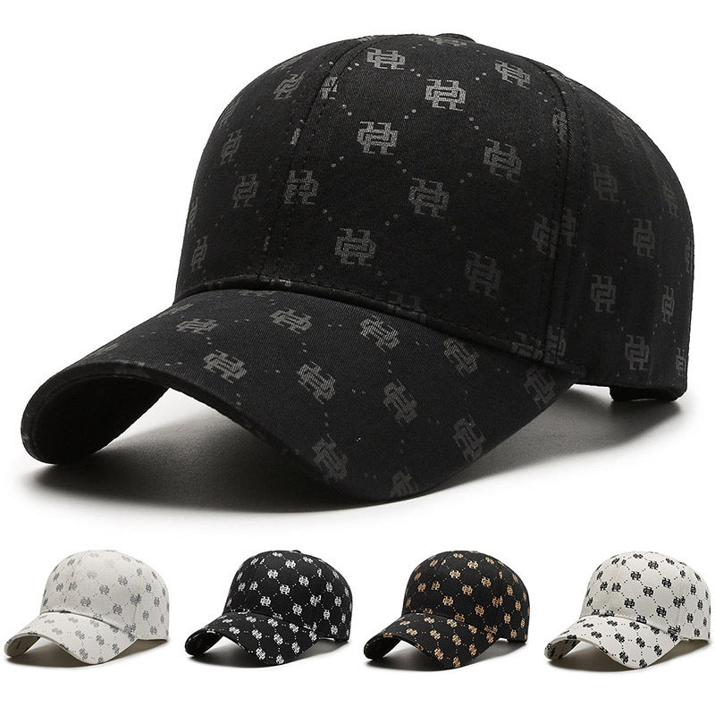 Full Printed Men's Outdoor Sun - proof Couple's Light Plate Peaked Cap - Gobuy Fashion