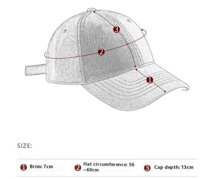 Letter Three - dimensional Embroidery Hole Soft Wine Red Baseball Cap - Gobuy Fashion