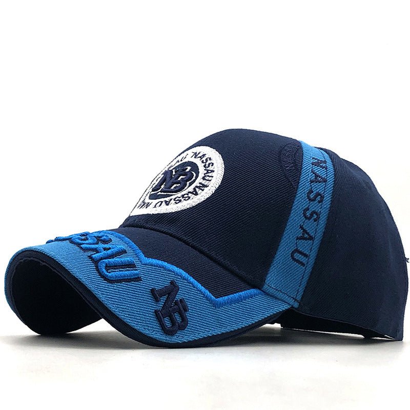 Men's And Women's Embroidered Trendy Letter Baseball Cap - Gobuy Fashion