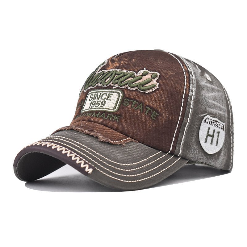 Men's And Women's Four Seasons Cowboy Hat Simple Sun - poof Peaked Cap - Gobuy Fashion