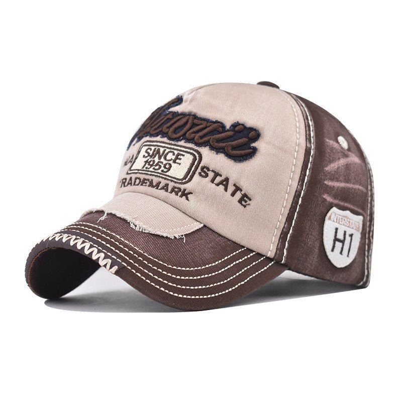 Men's And Women's Four Seasons Cowboy Hat Simple Sun - poof Peaked Cap - Gobuy Fashion