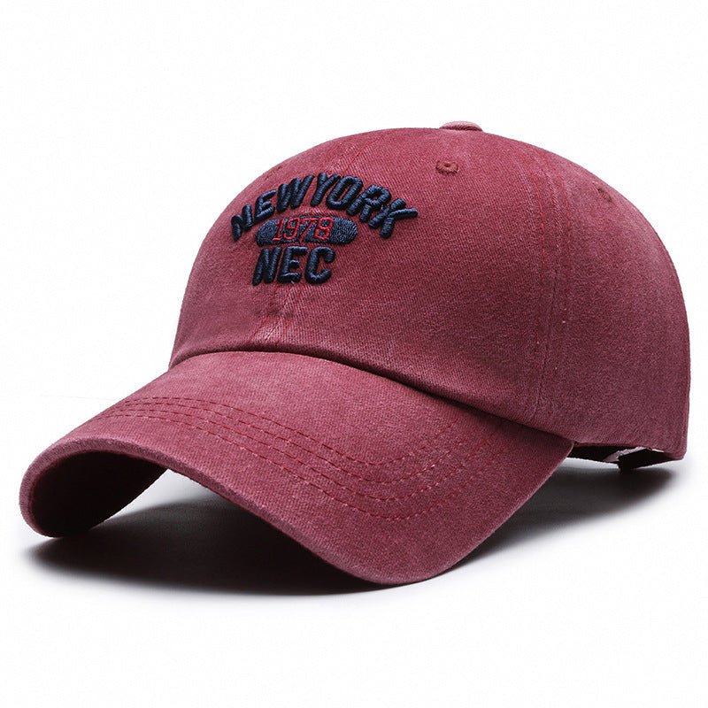 Paste Cloth Embroidery Three - dimensional Letter Baseball Cap Men - Gobuy Fashion