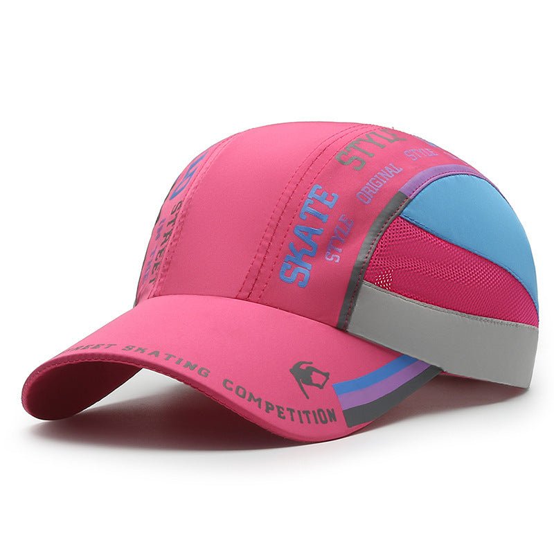 Summer Quick - drying Hat Men's Printed Stitching Baseball Cap - Gobuy Fashion