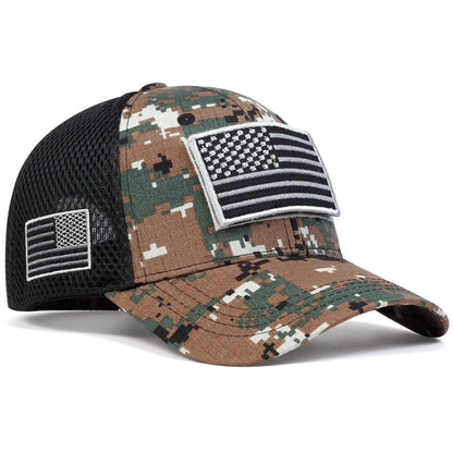 Sun Protection Sports Velcro Outdoor Military Fans Men's Camouflage Hat - Gobuy Fashion